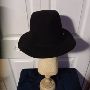 Classic Black Women's Fedora Hat